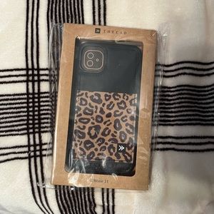 iPhone 11 wallet cheetah case